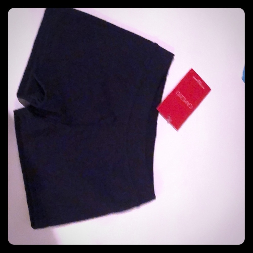 Navy blue dance/gymnastics shorts